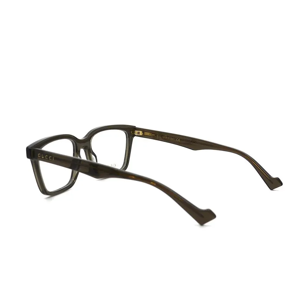 NEW GUCCI GG0964O 003 GREY TRANSPARENT AUTHENTIC EYEGLASSES FRAME